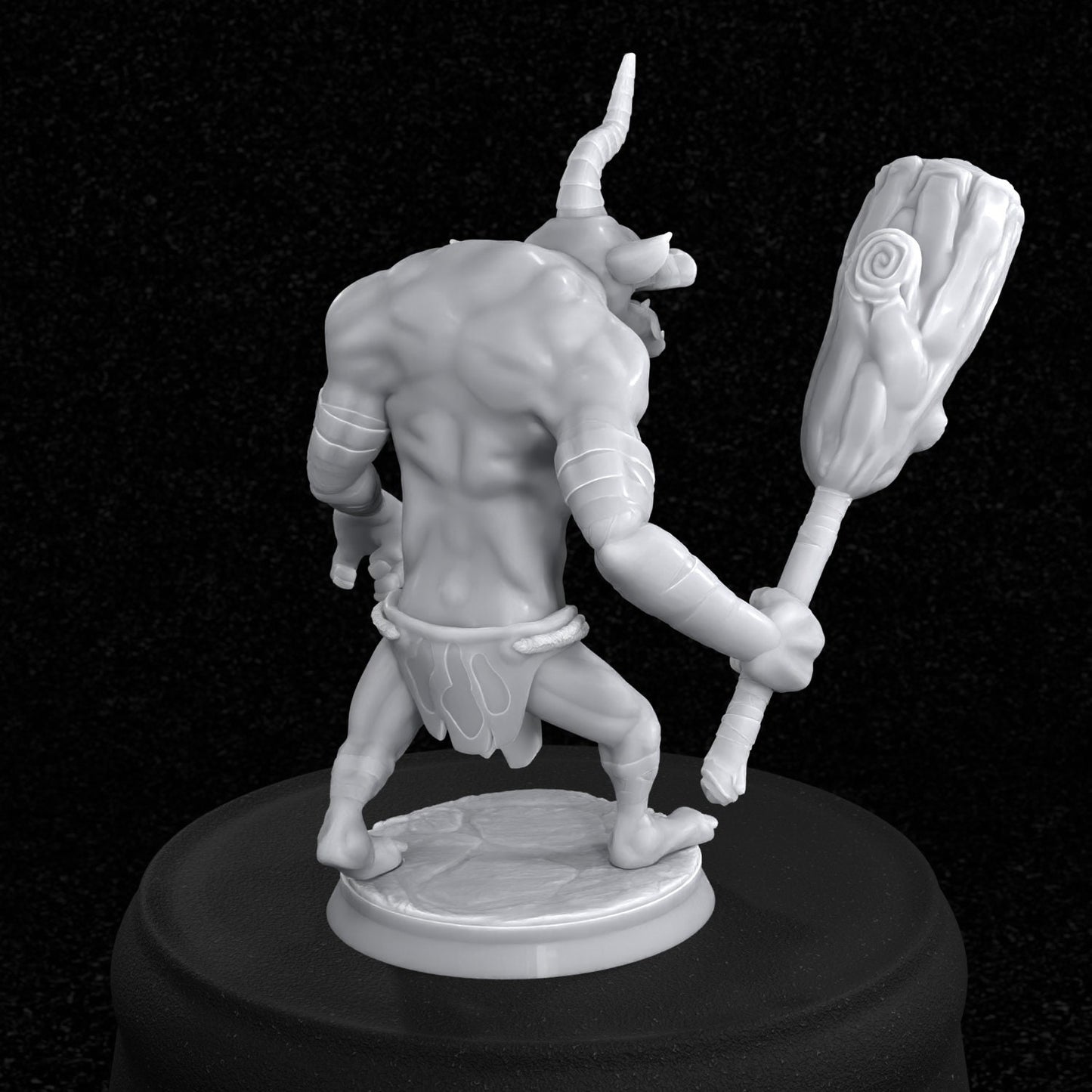 Moblin Inspired Figurine 45-85mm (With Club)