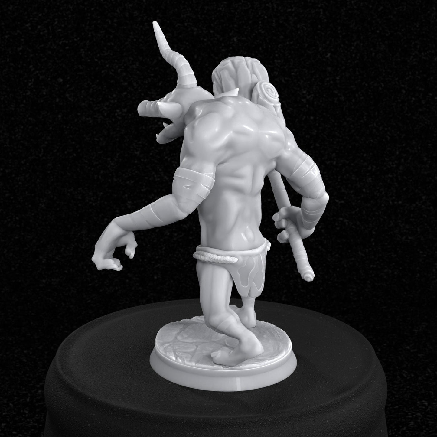 Moblin Inspired Figurine 45-85mm (With Club)