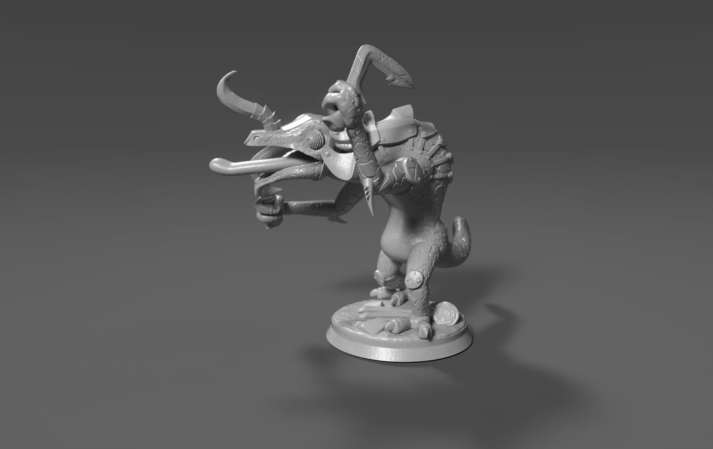 Lizalfos Inspired Figurine 30mm (Version 2)