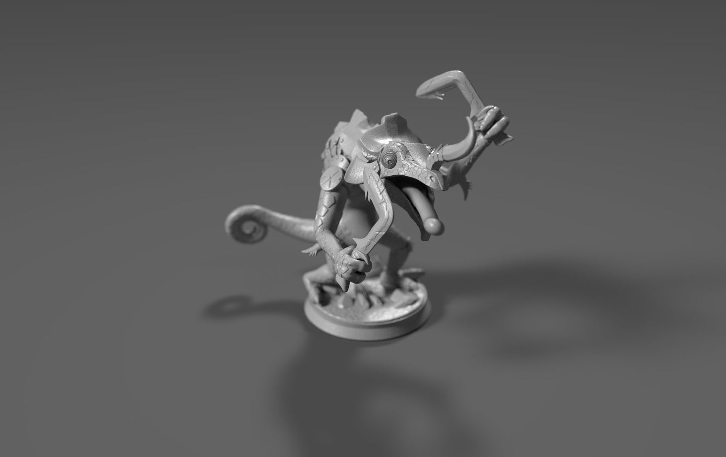 Lizalfos Inspired Figurine 30mm (Version 2)