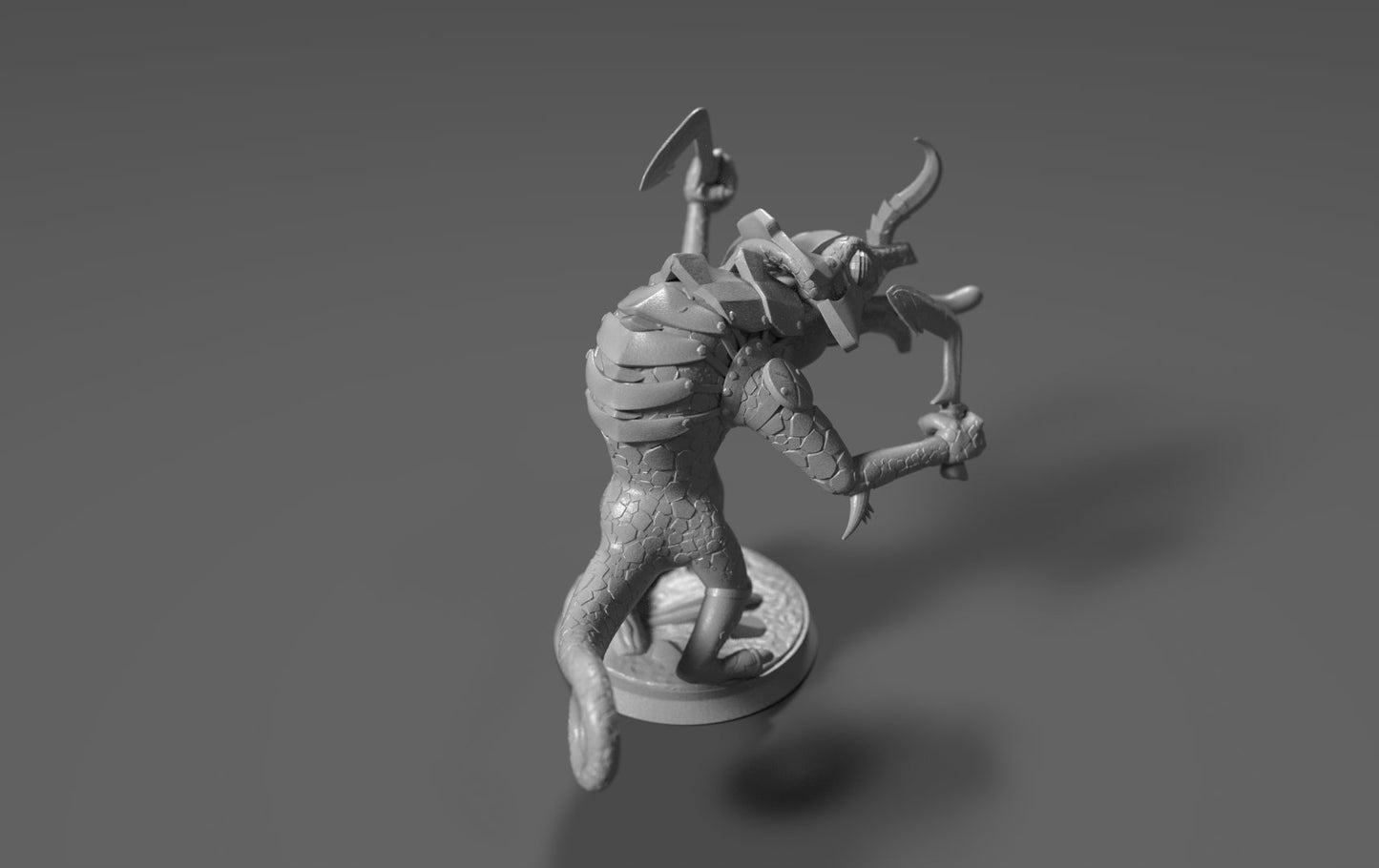 Lizalfos Inspired Figurine 30mm (Version 2)