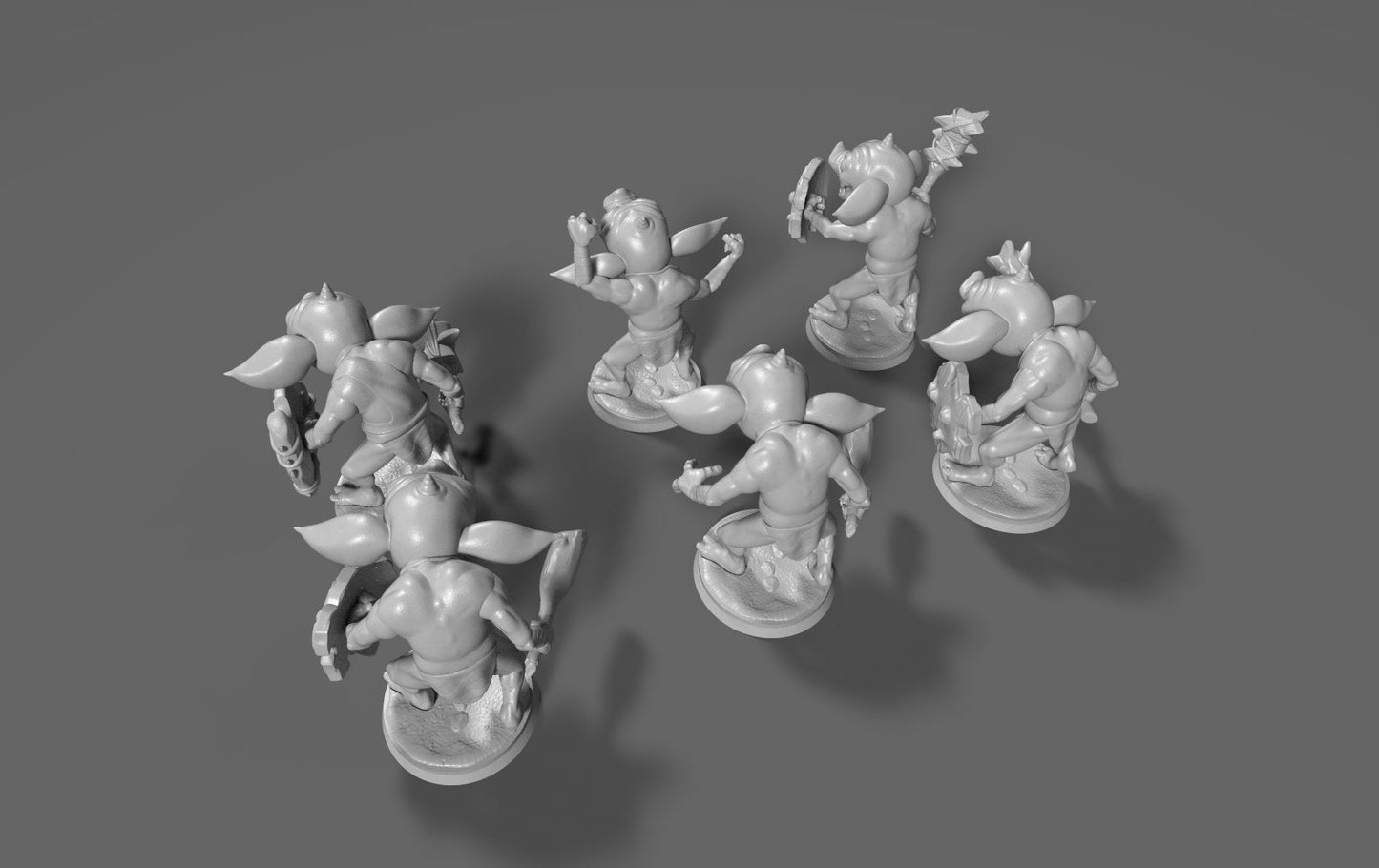 Bokoblin Inspired figurines Sets 30mm (see description)