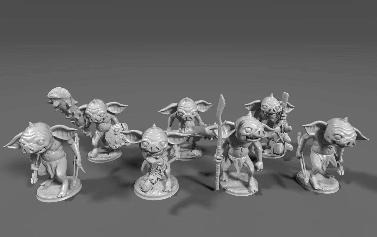 Bokoblin Inspired 7 figurine set