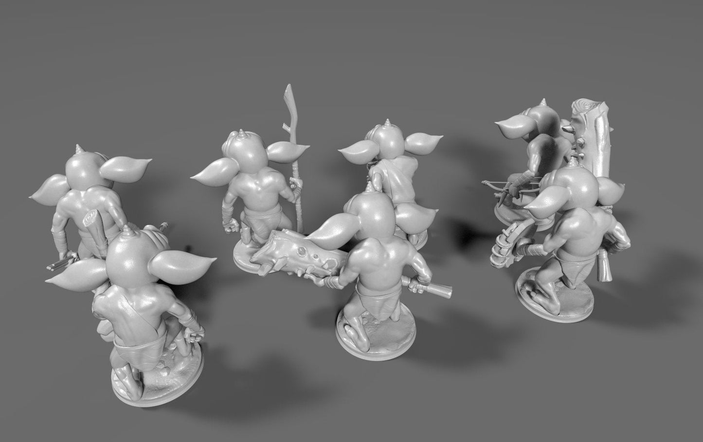 Bokoblin Inspired 7 figurine set