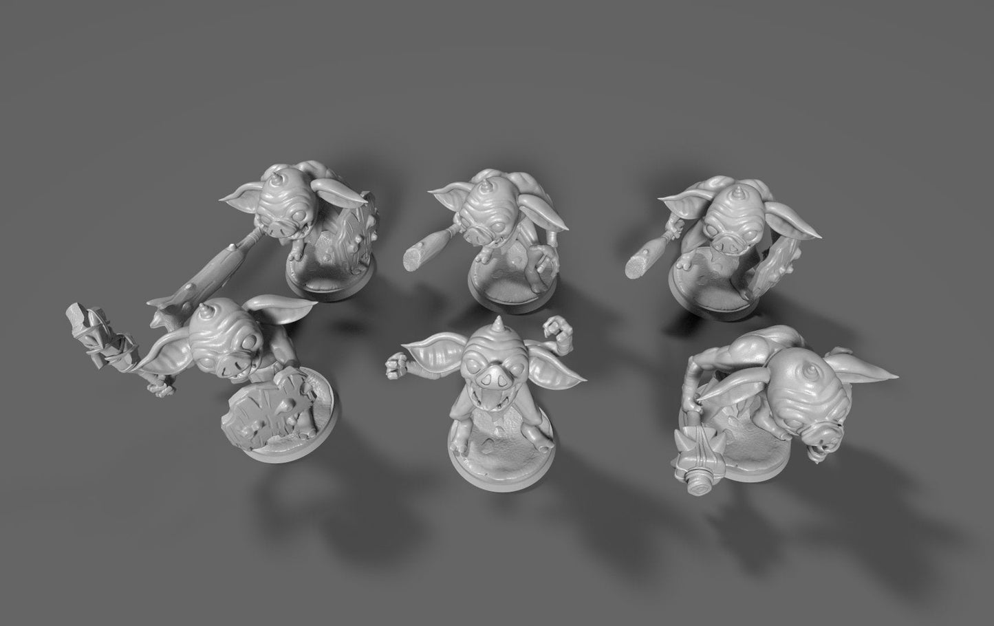 Bokoblin Inspired figurines Sets 30mm (see description)