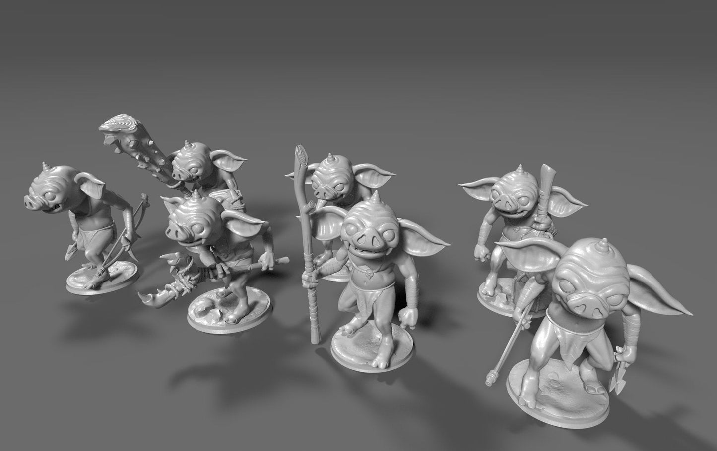 Bokoblin Inspired 7 figurine set