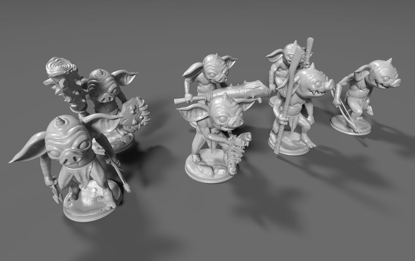 Bokoblin Inspired 7 figurine set