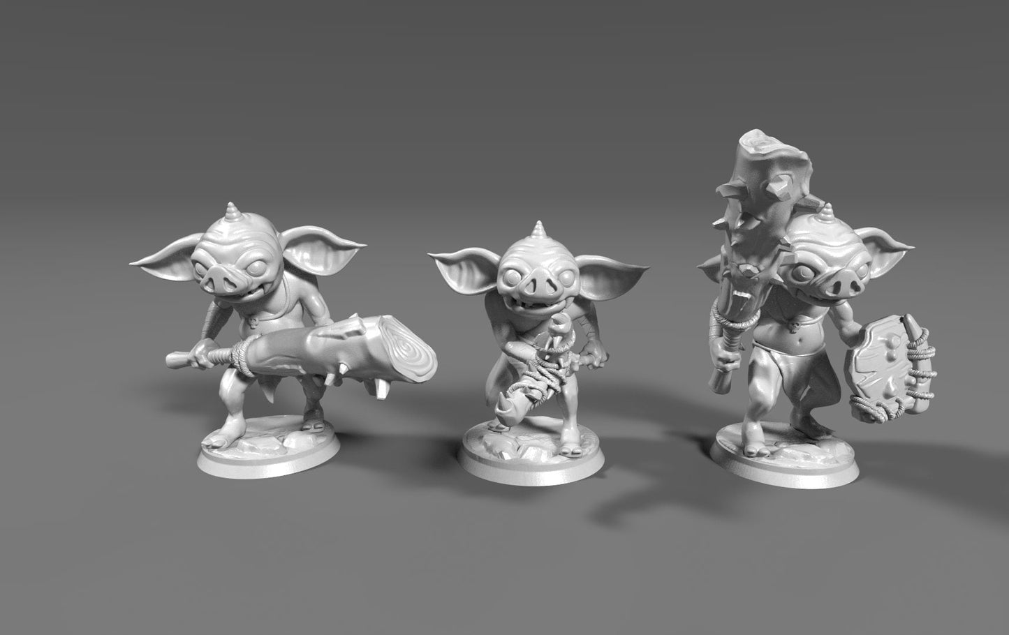 Bokoblin Inspired Figurines (3 figure sets)