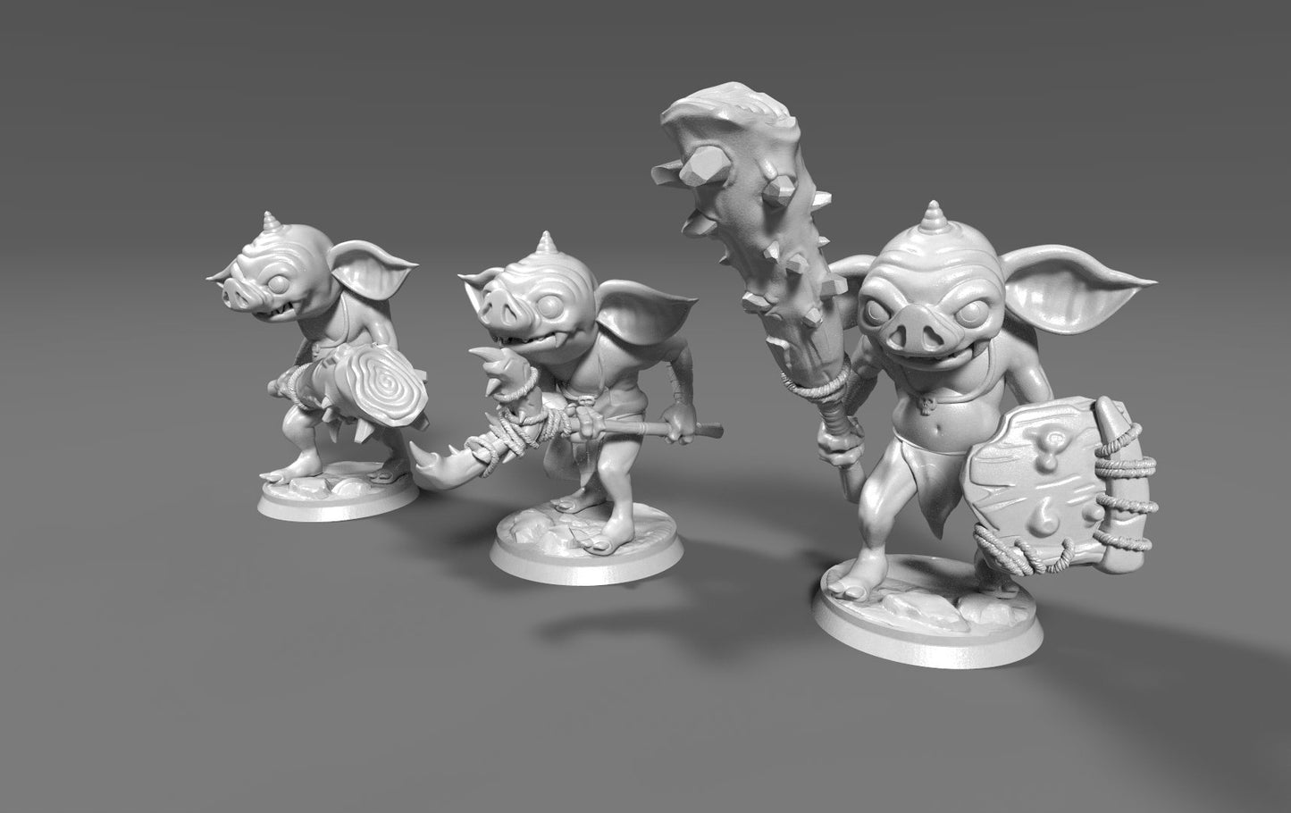 Bokoblin Inspired Figurines (3 figure sets)