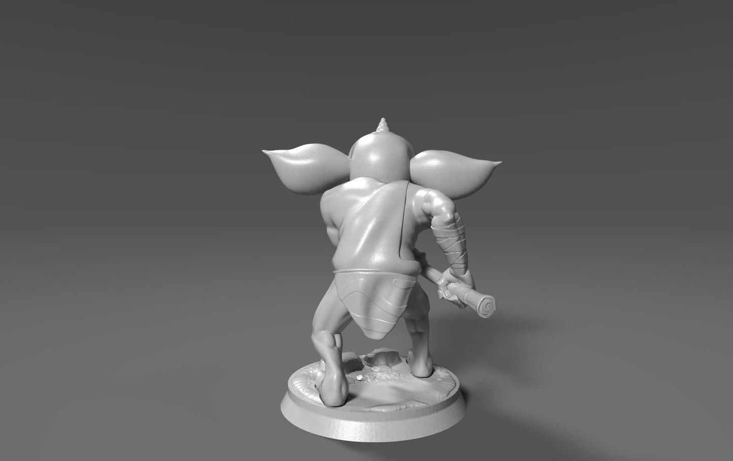 Bokoblin Inspired Figurine Spike Spear 30mm