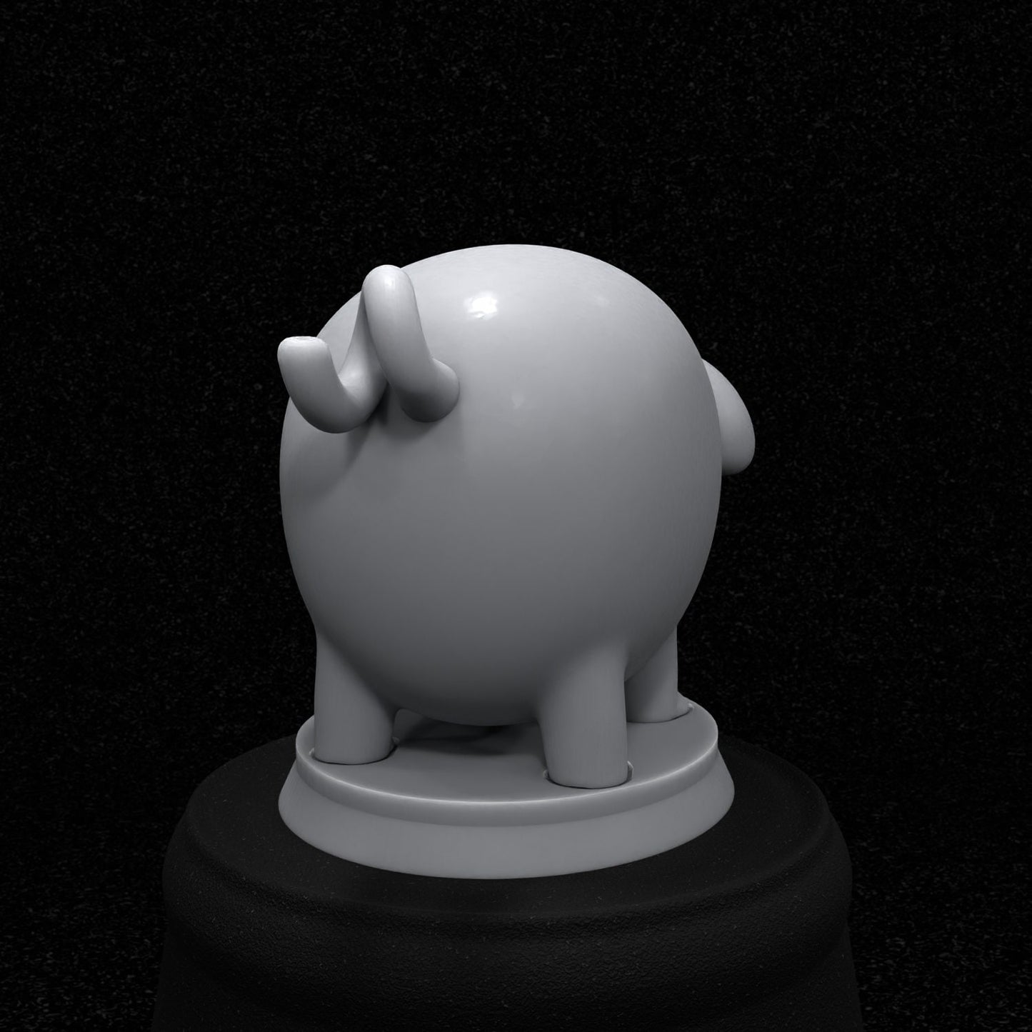 Lechonk Inspired Figurine 25mm