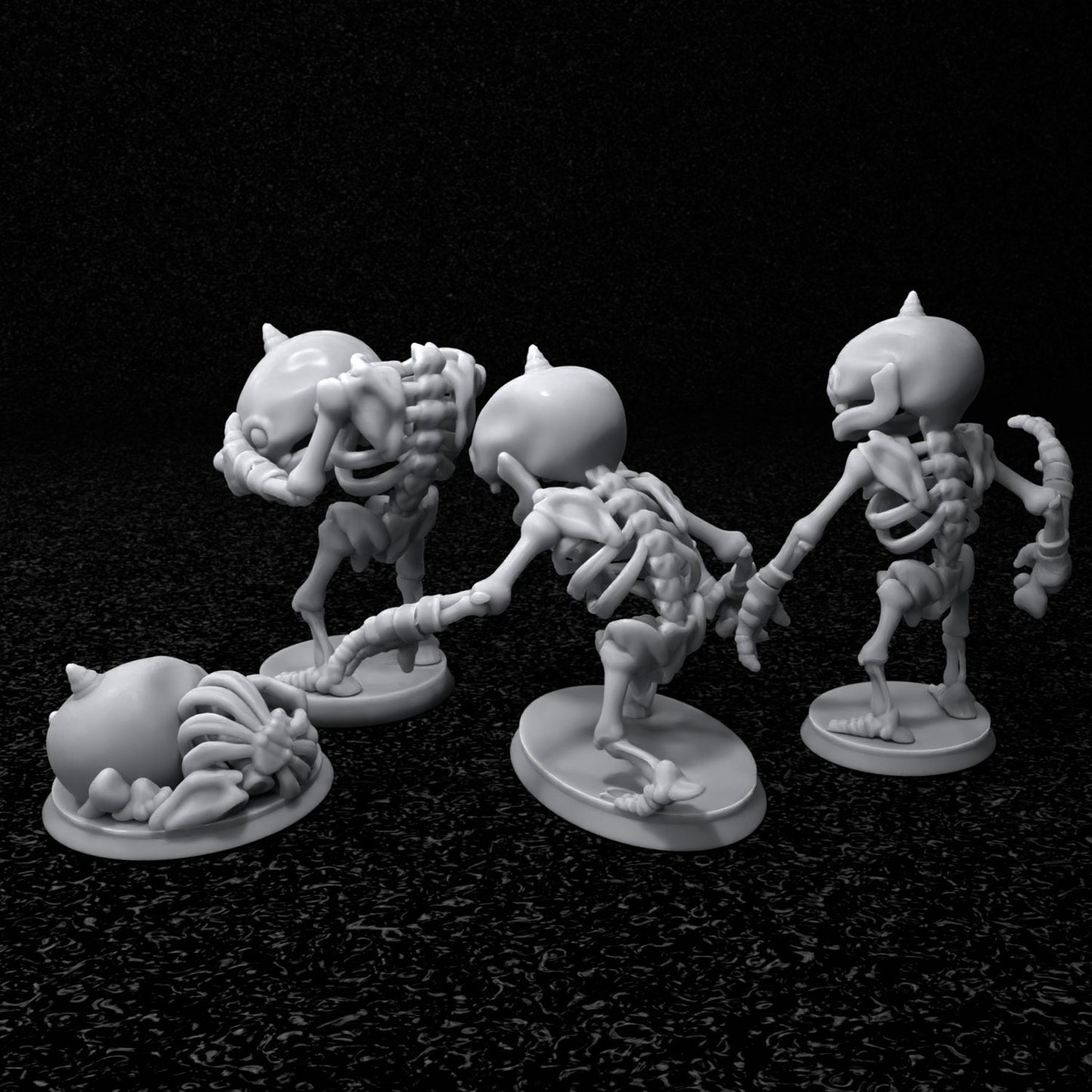 Stalkoblin Inspired Figurine set (4 figurines)