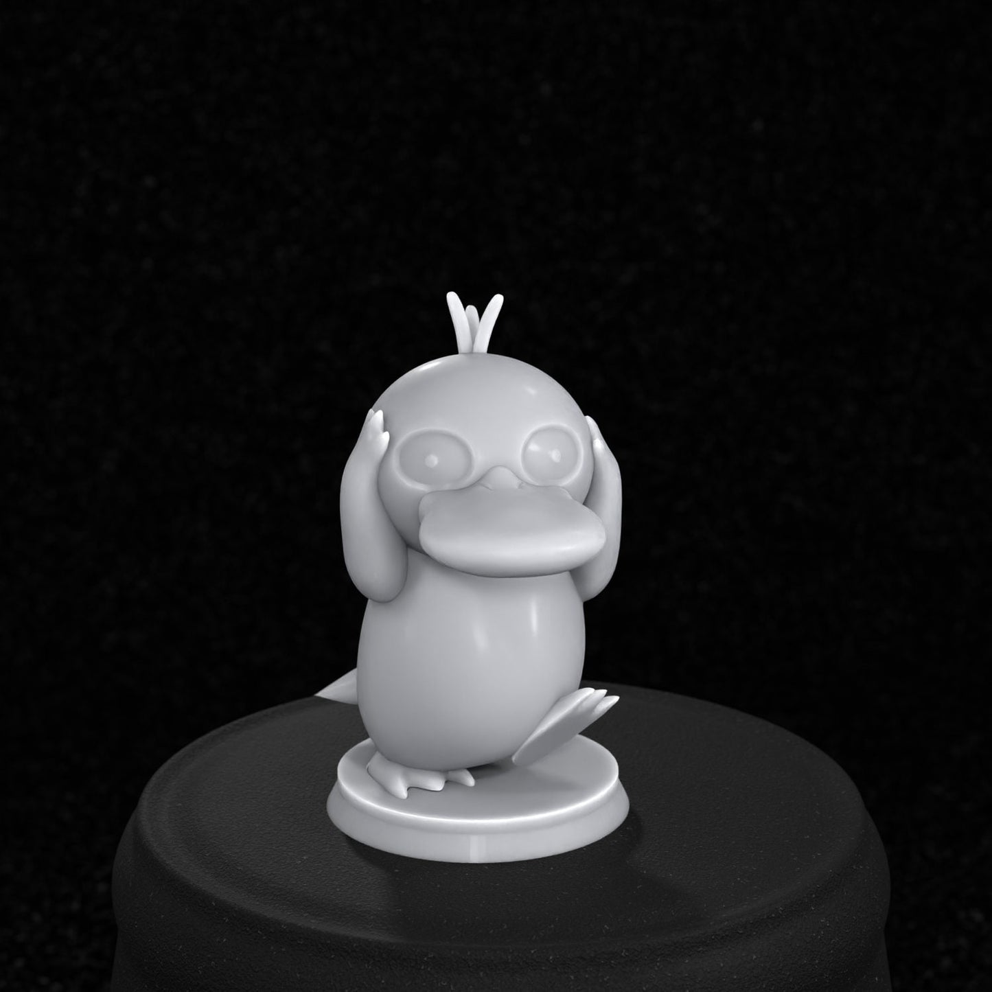 Psyduck Inspired Figurine 35mm