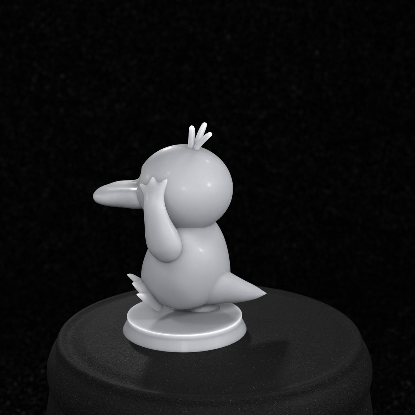 Psyduck Inspired Figurine 35mm