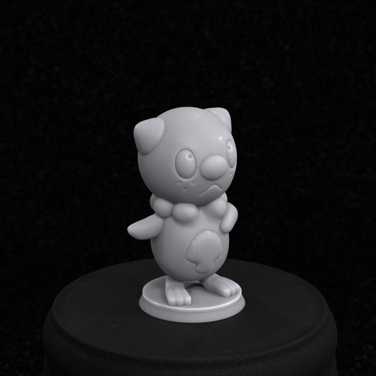 Oshawott Inspired Figurine 35mm