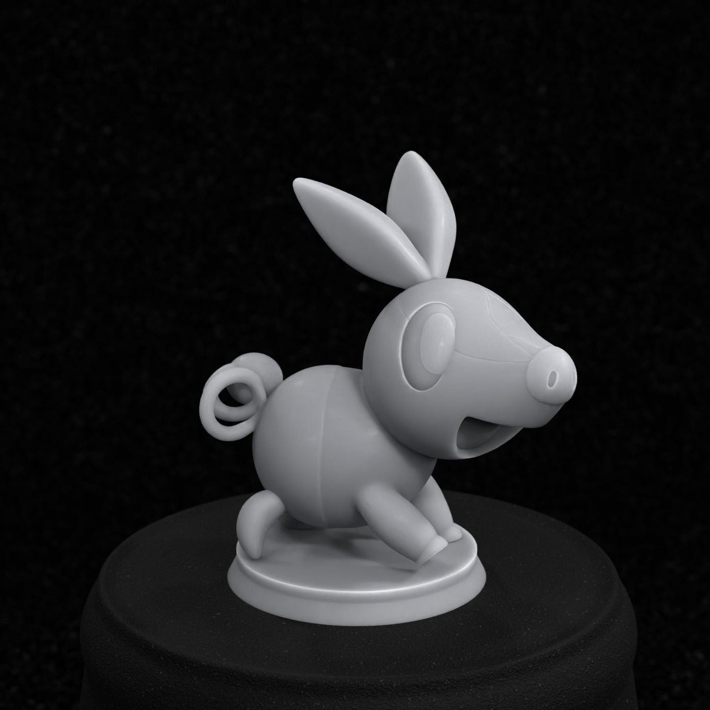 Tepig Inspired Figurine 35mm