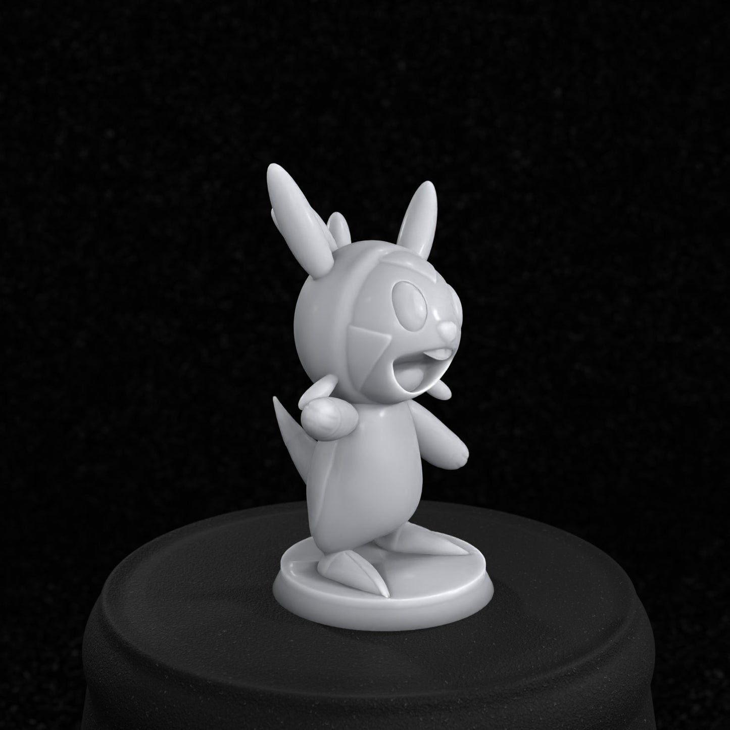 Chespin Inspired Figurine 35mm