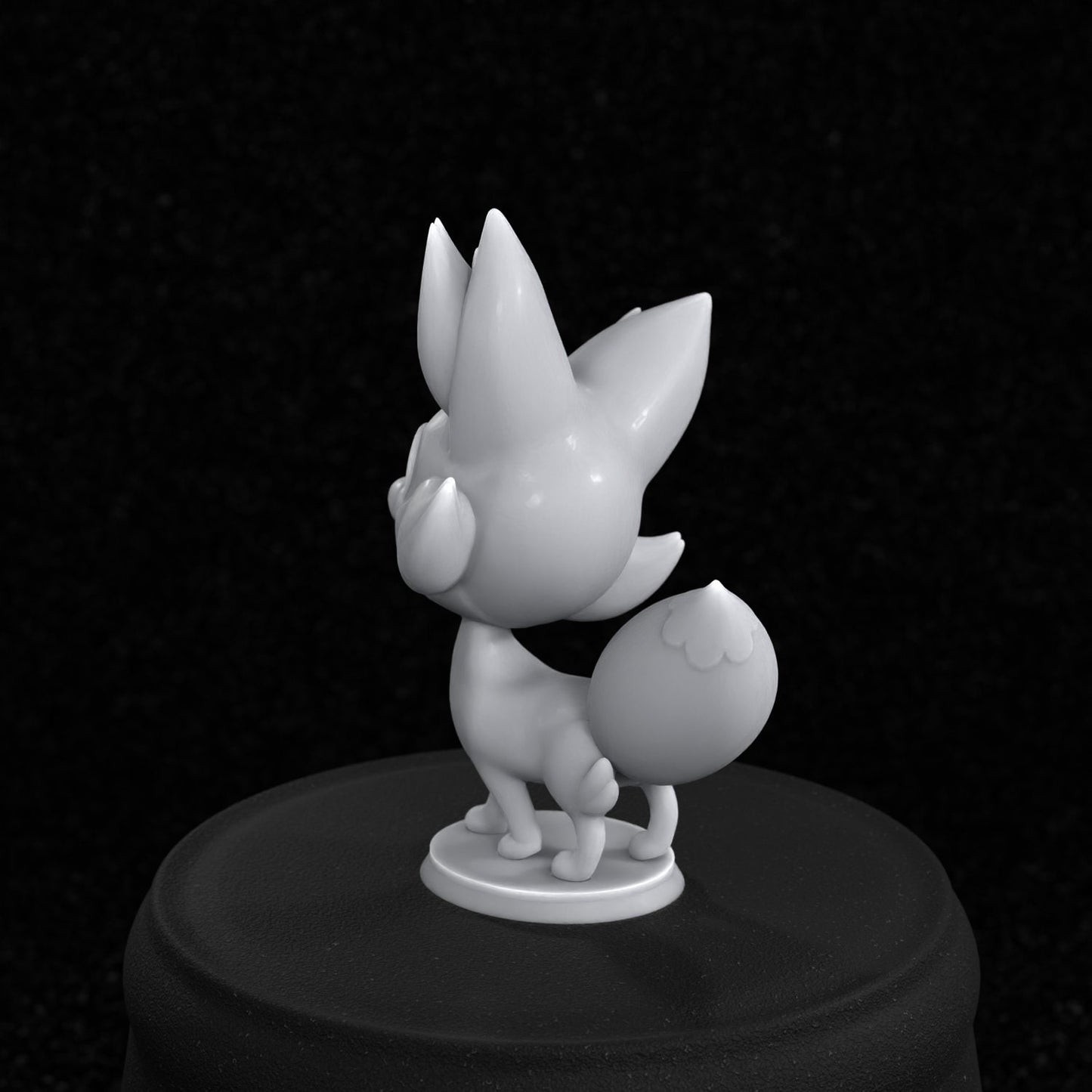 Fennekin Inspired Figurine 35mm