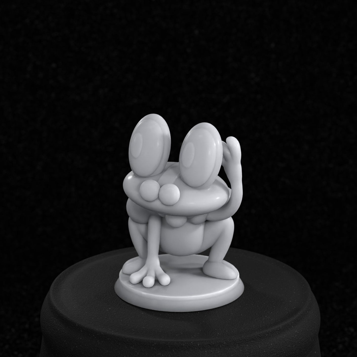 Froakie Inspired Figurine 30mm