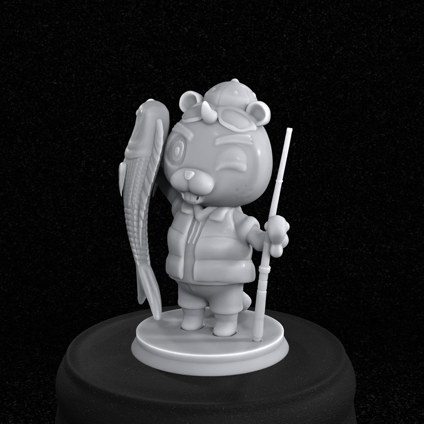 C. J. Inspired figurine 50mm