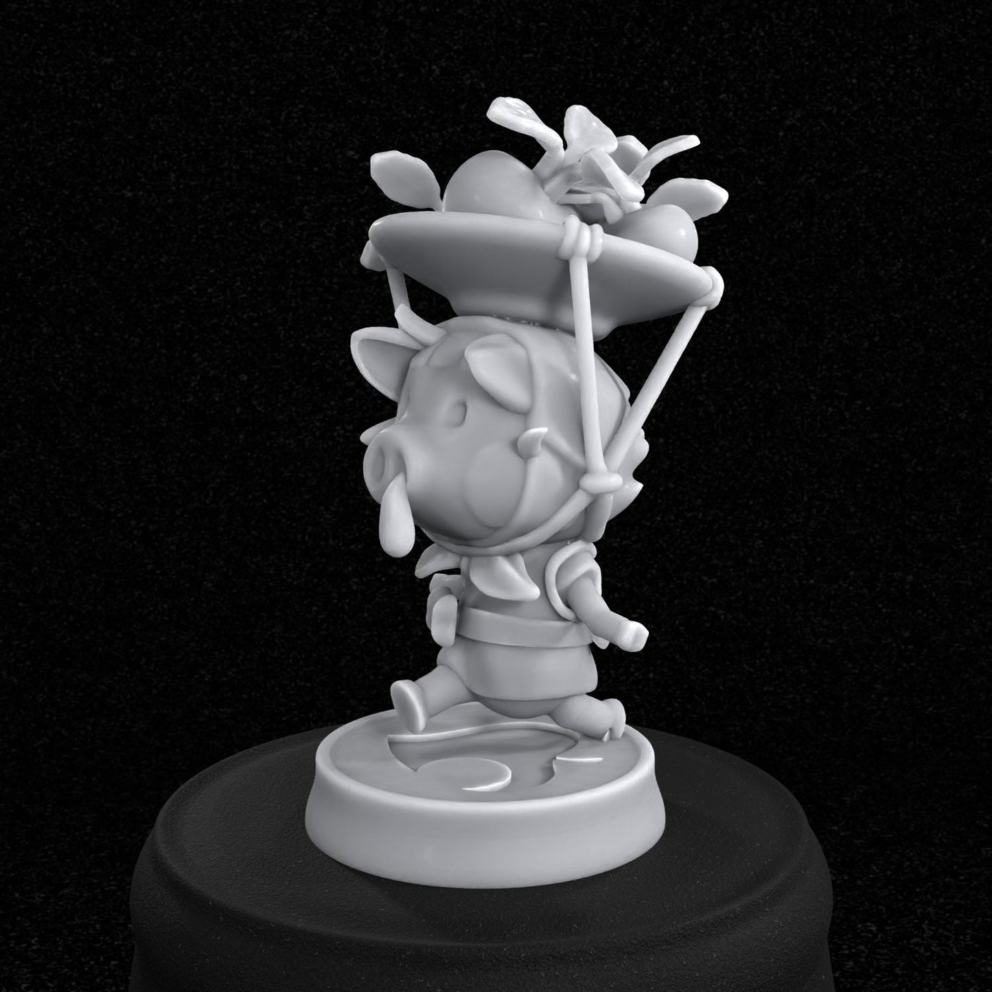 Daisy Mae Inspired figurine 65mm  ( Animal Crossing Inspired)