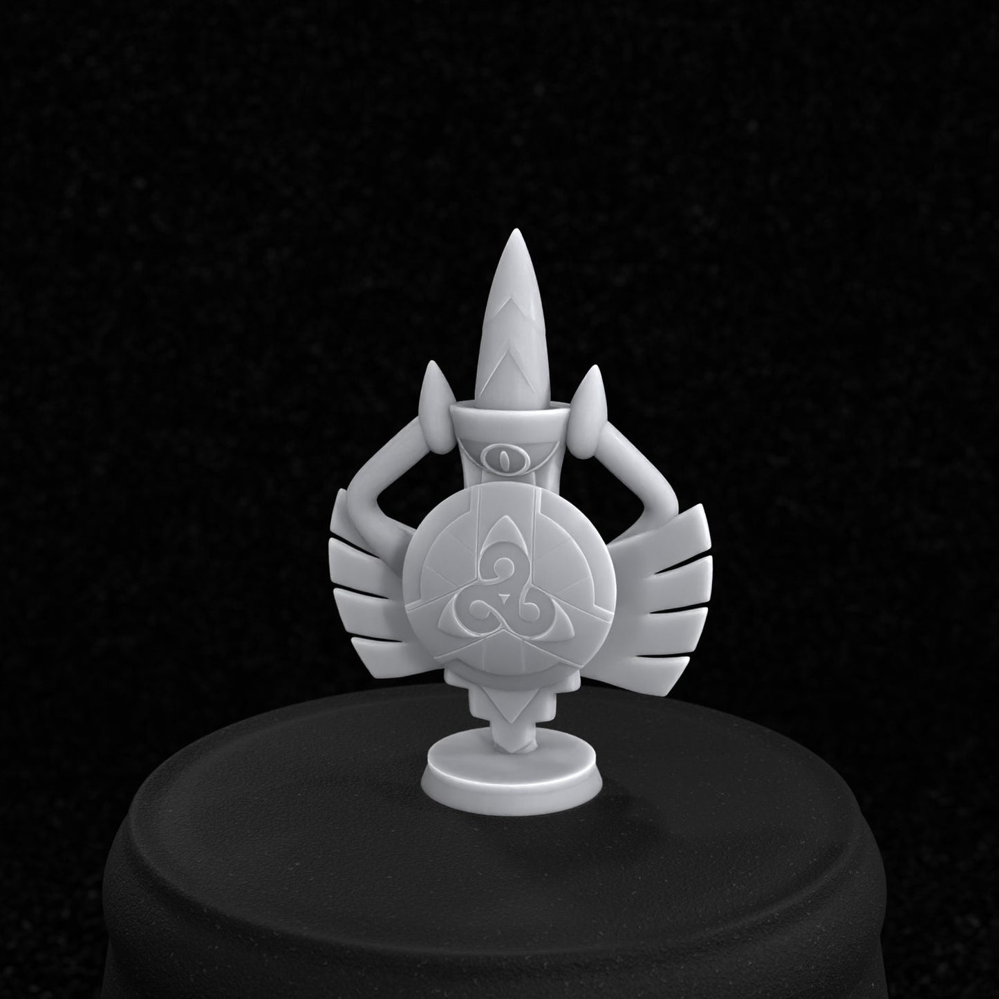 Aegislash Inspired Figurine 40mm