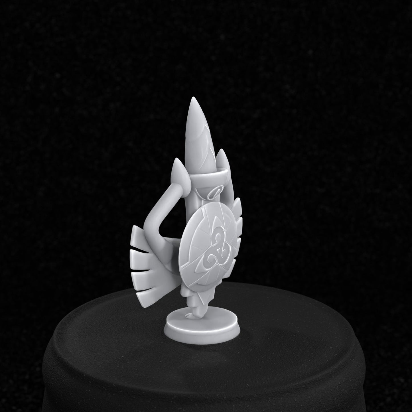 Aegislash Inspired Figurine 40mm