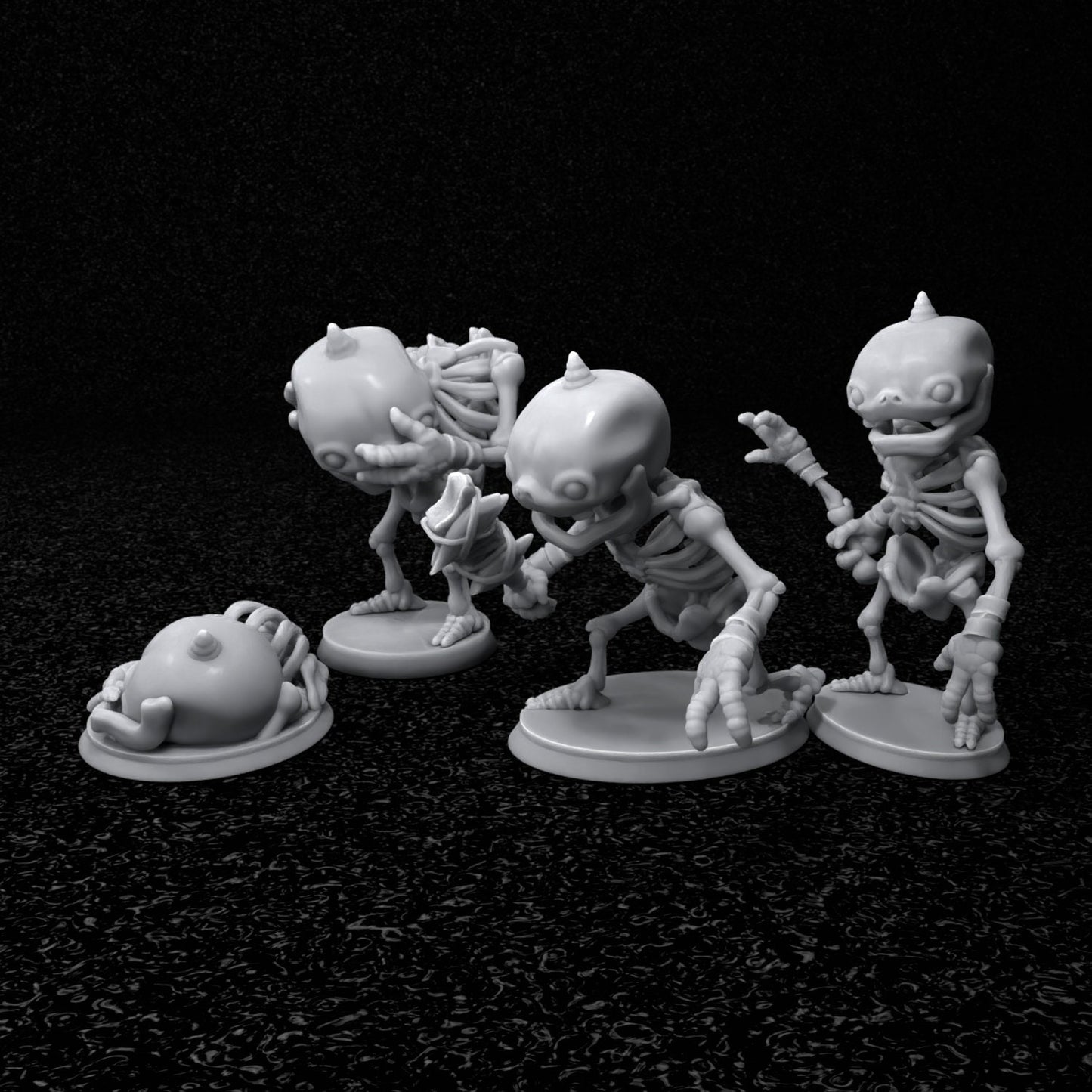 Stalkoblin Inspired Figurine set (4 figurines)