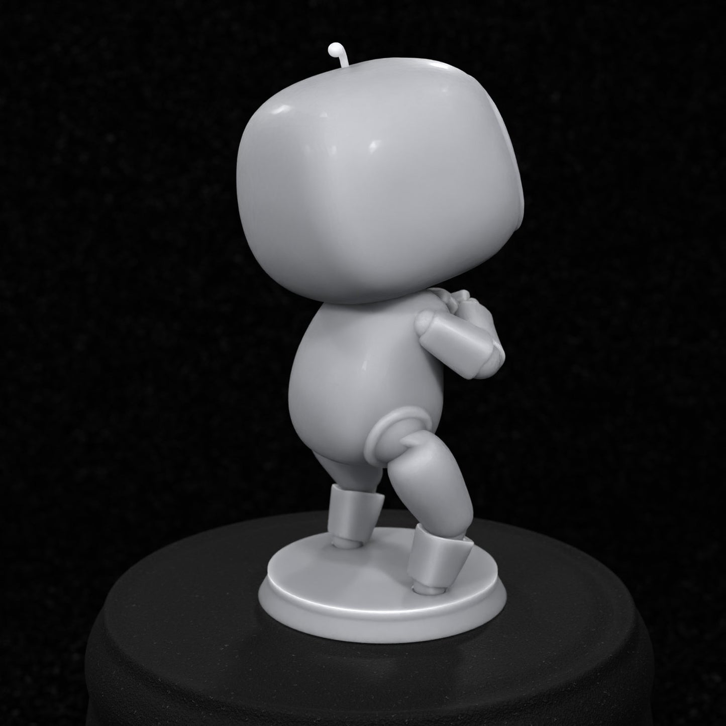 Astro Bot Inspired Figurine Heat eyes version 75mm