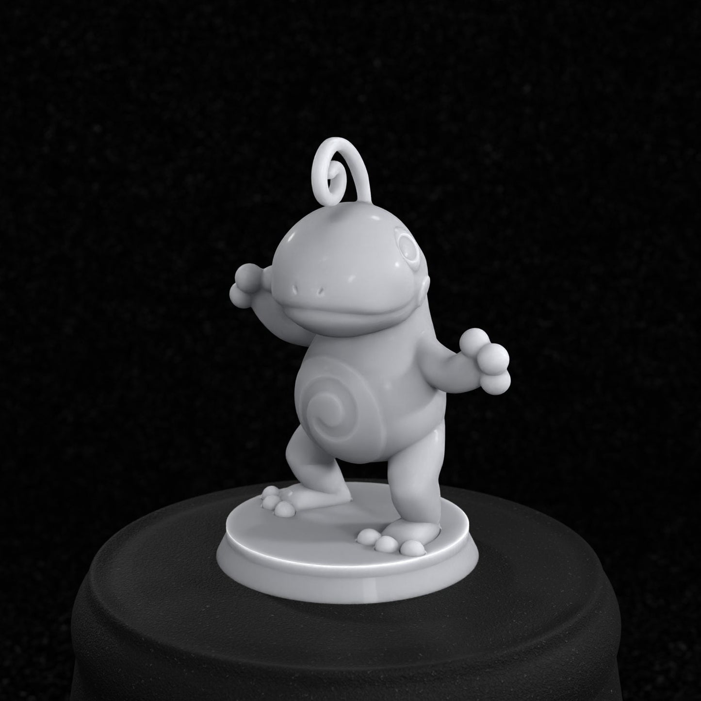 Politoed Inspired Figurine 35mm