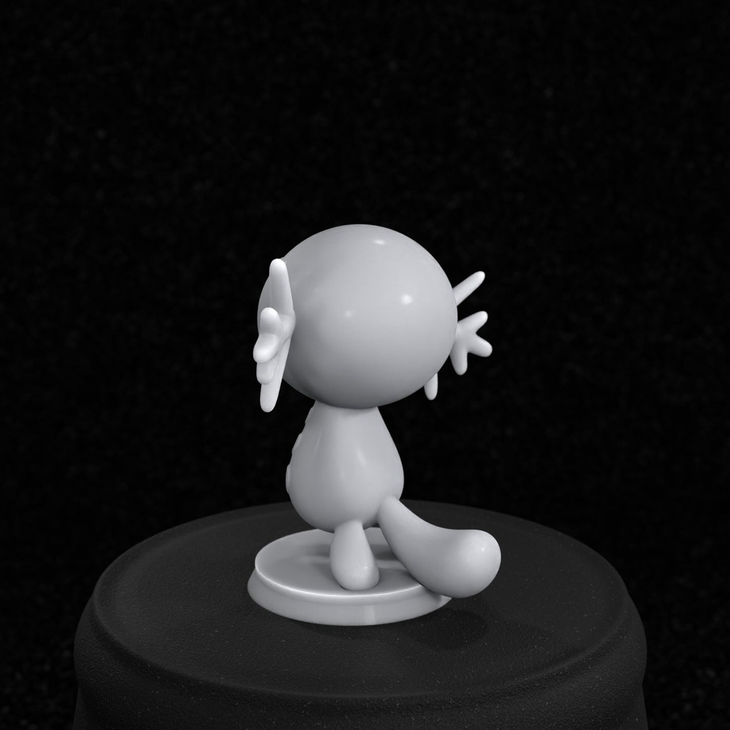 Wooper Inspired Figurine 30mm