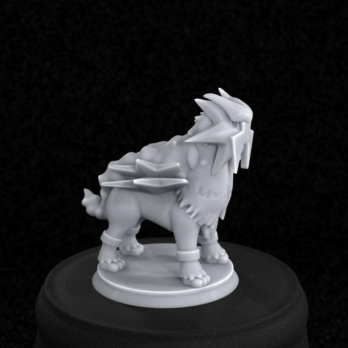 Entei inspired Figurine 35mm