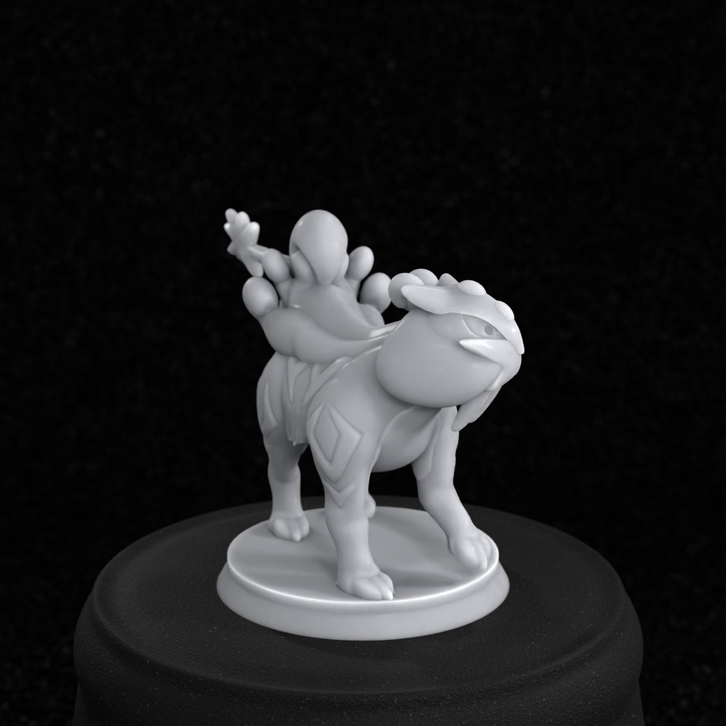 Raikou Inspired Figurine 35mm