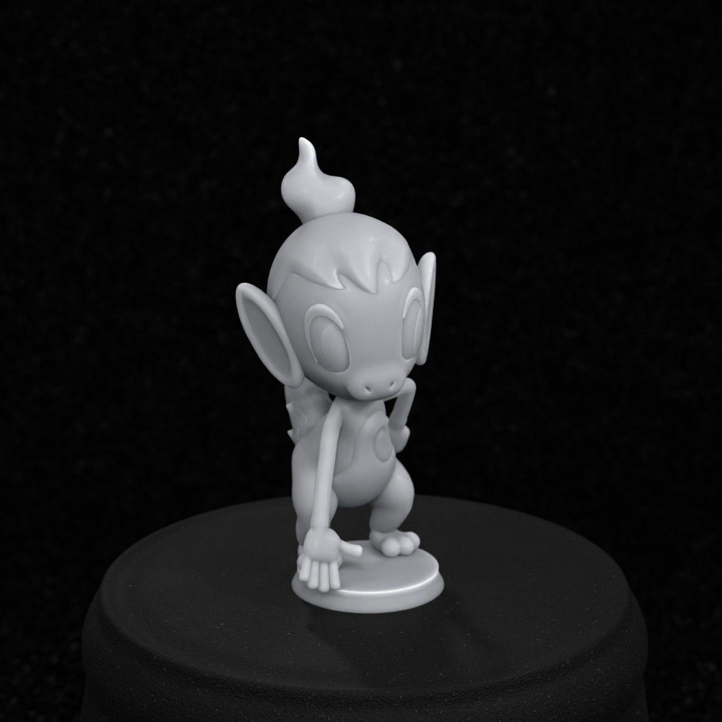 Chimchar Inspired Figurine 35mm