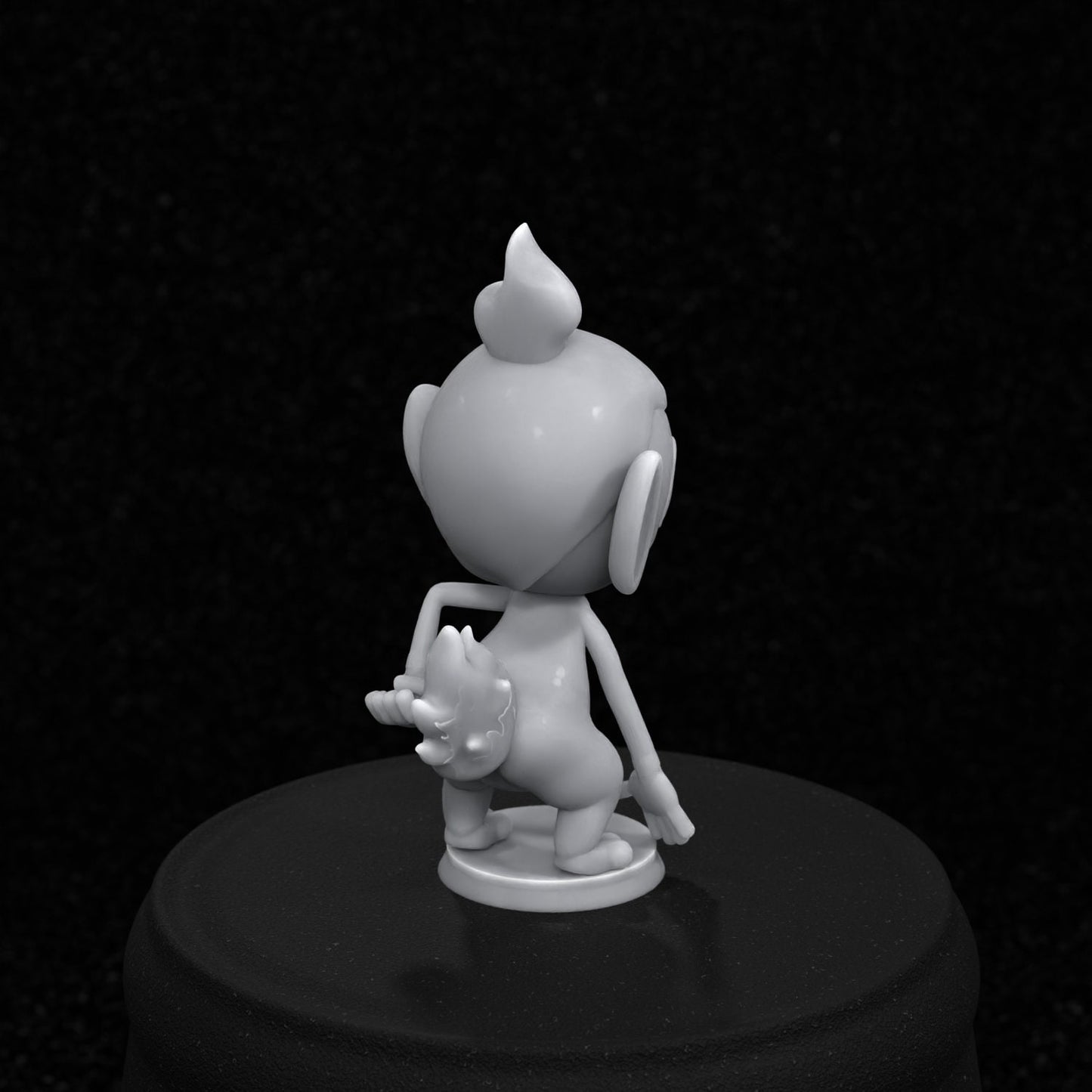 Chimchar Inspired Figurine 35mm