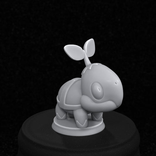 Turtwig Inspired Figurine 30mm