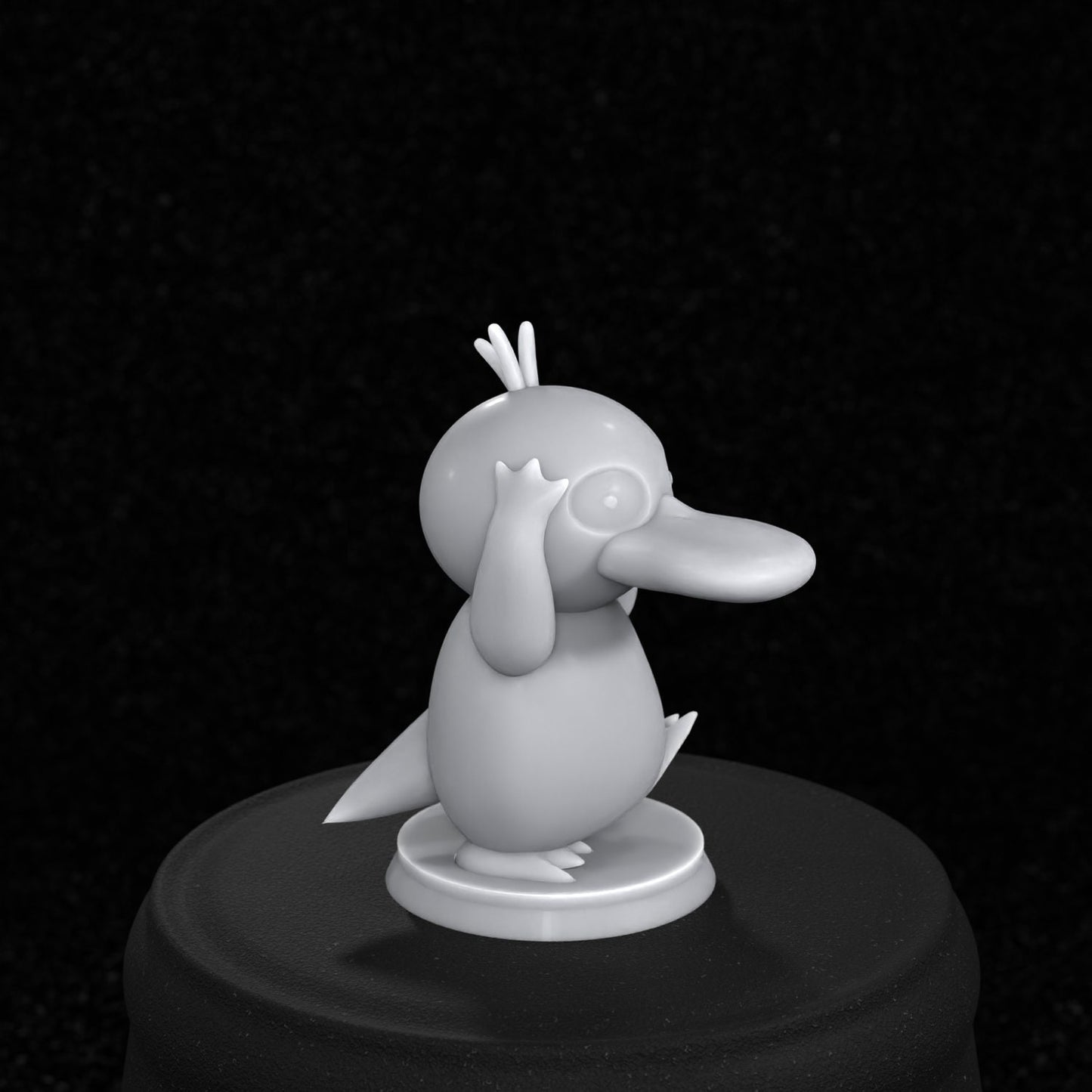 Psyduck Inspired Figurine 35mm