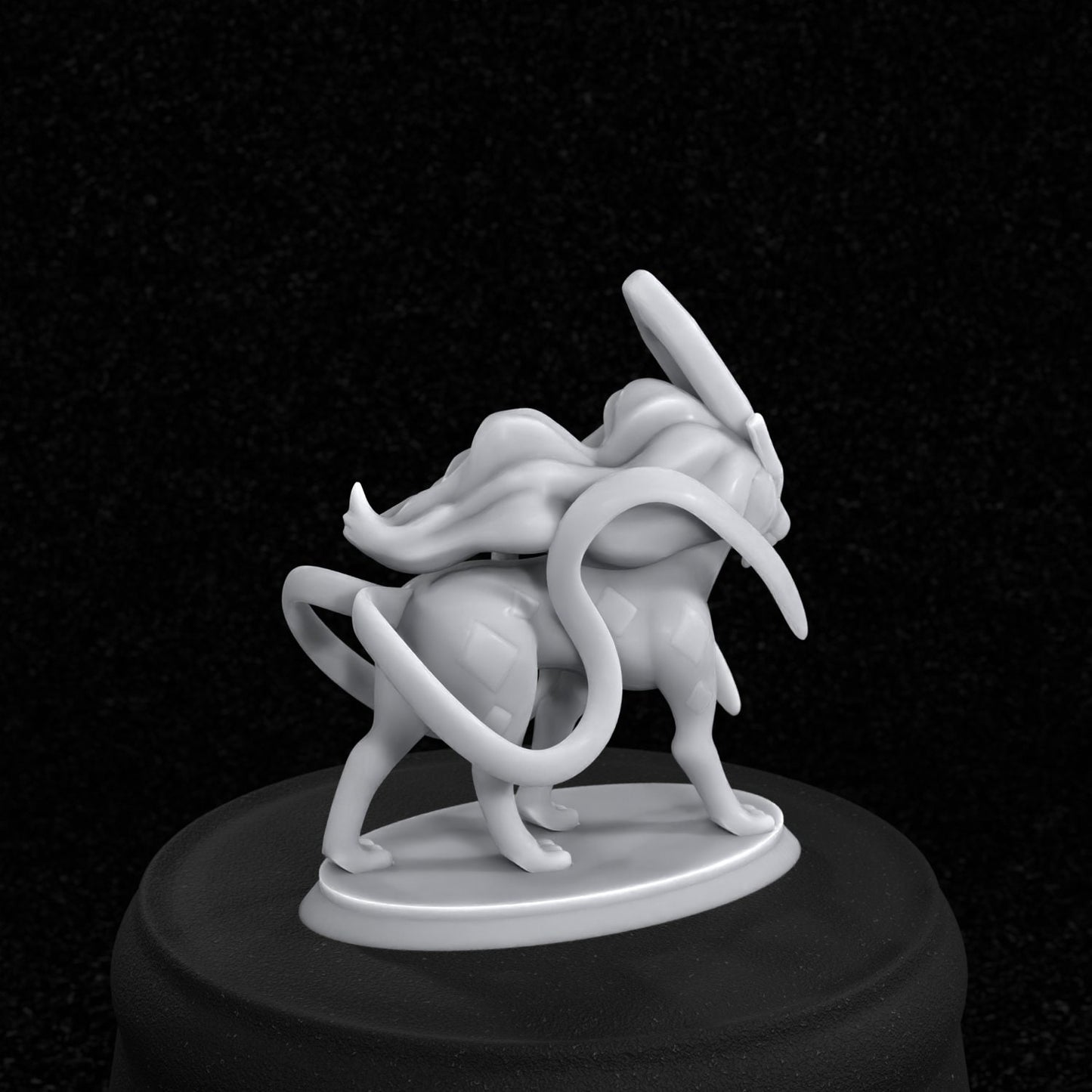 Suicune Inspired Figurine 40mm