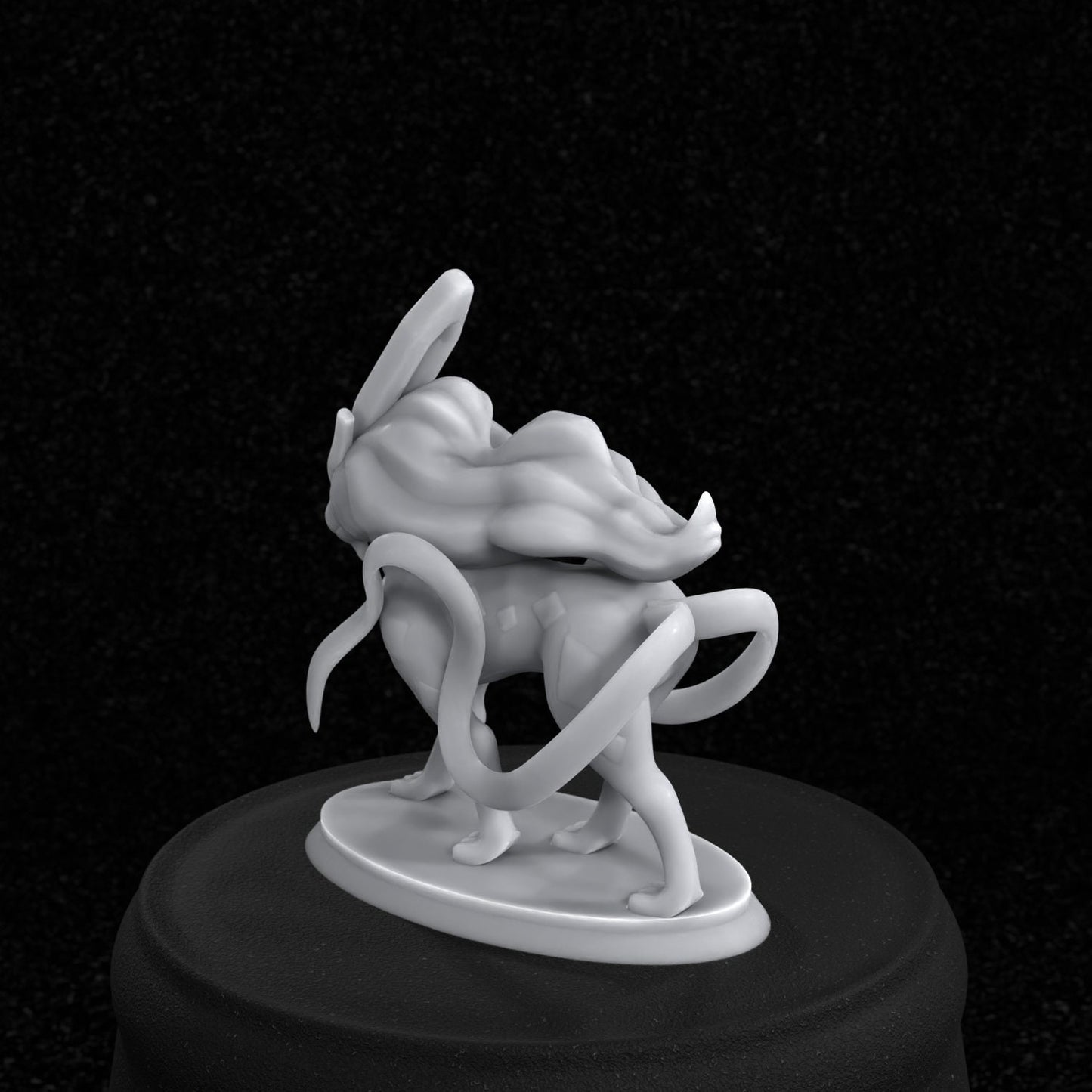 Suicune Inspired Figurine 40mm