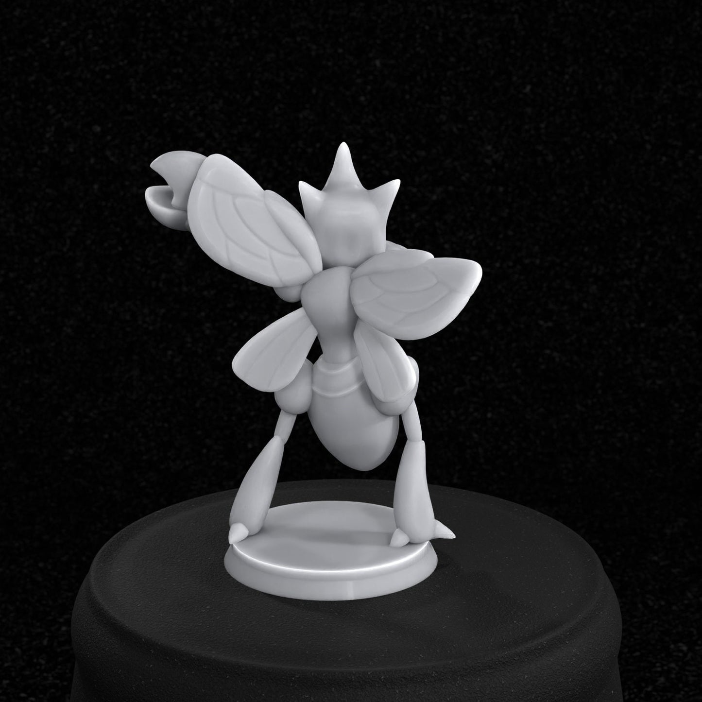 Scizor Inspired Figurine 40mm