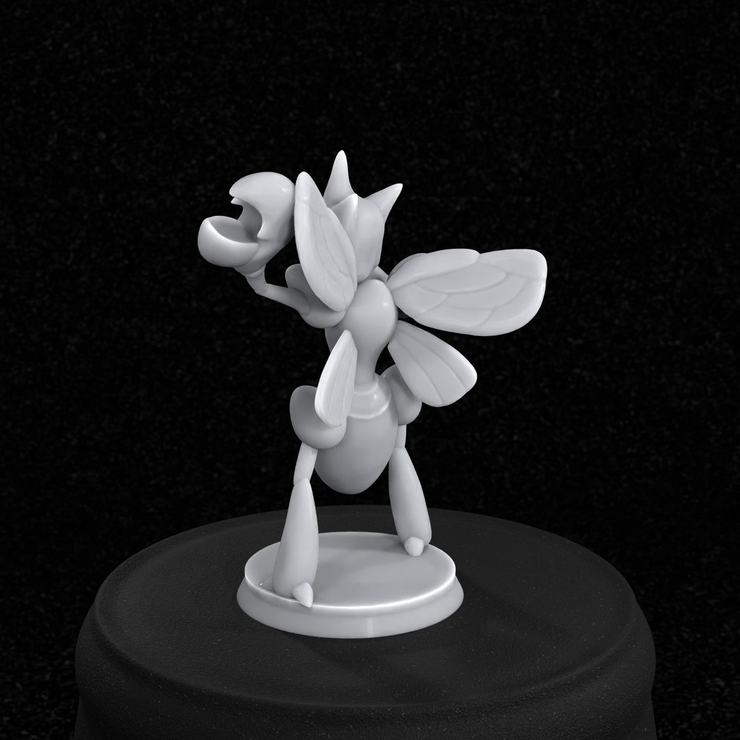 Scizor Inspired Figurine 40mm