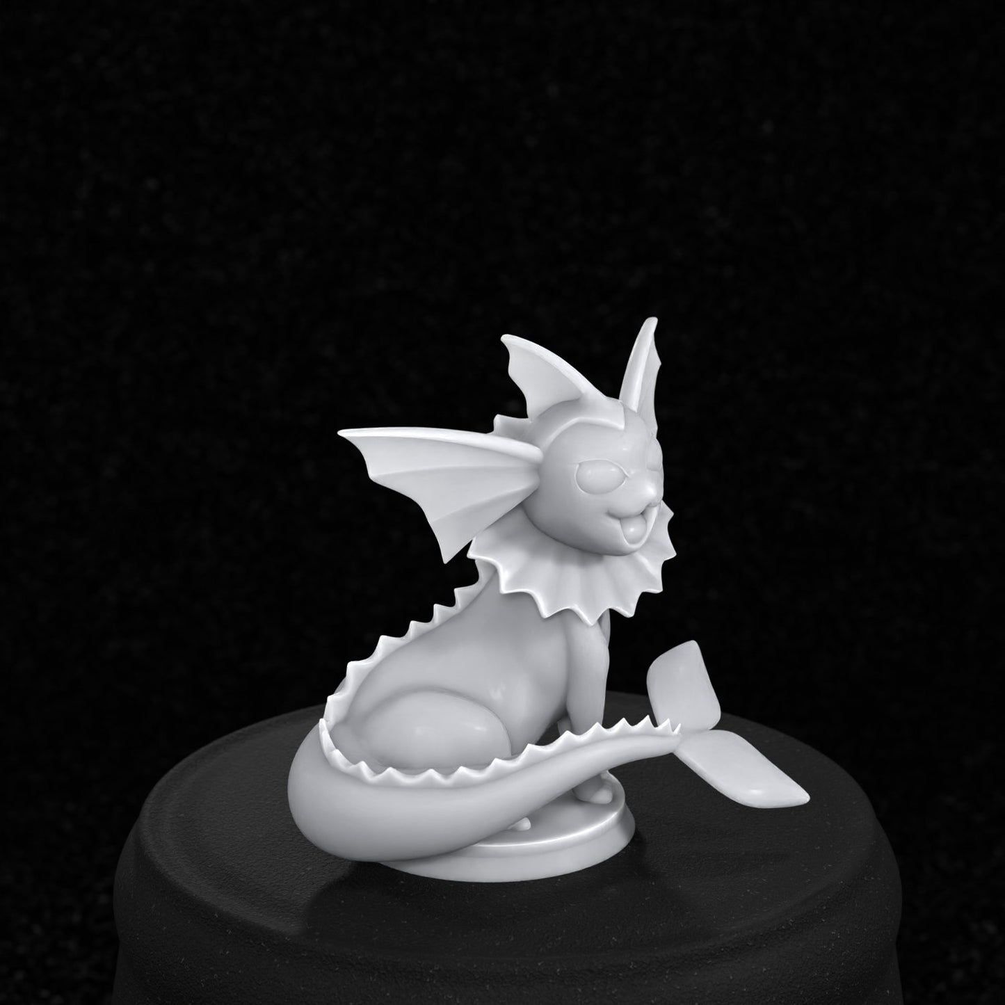 Vaporeon Inspired Figurine 35mm