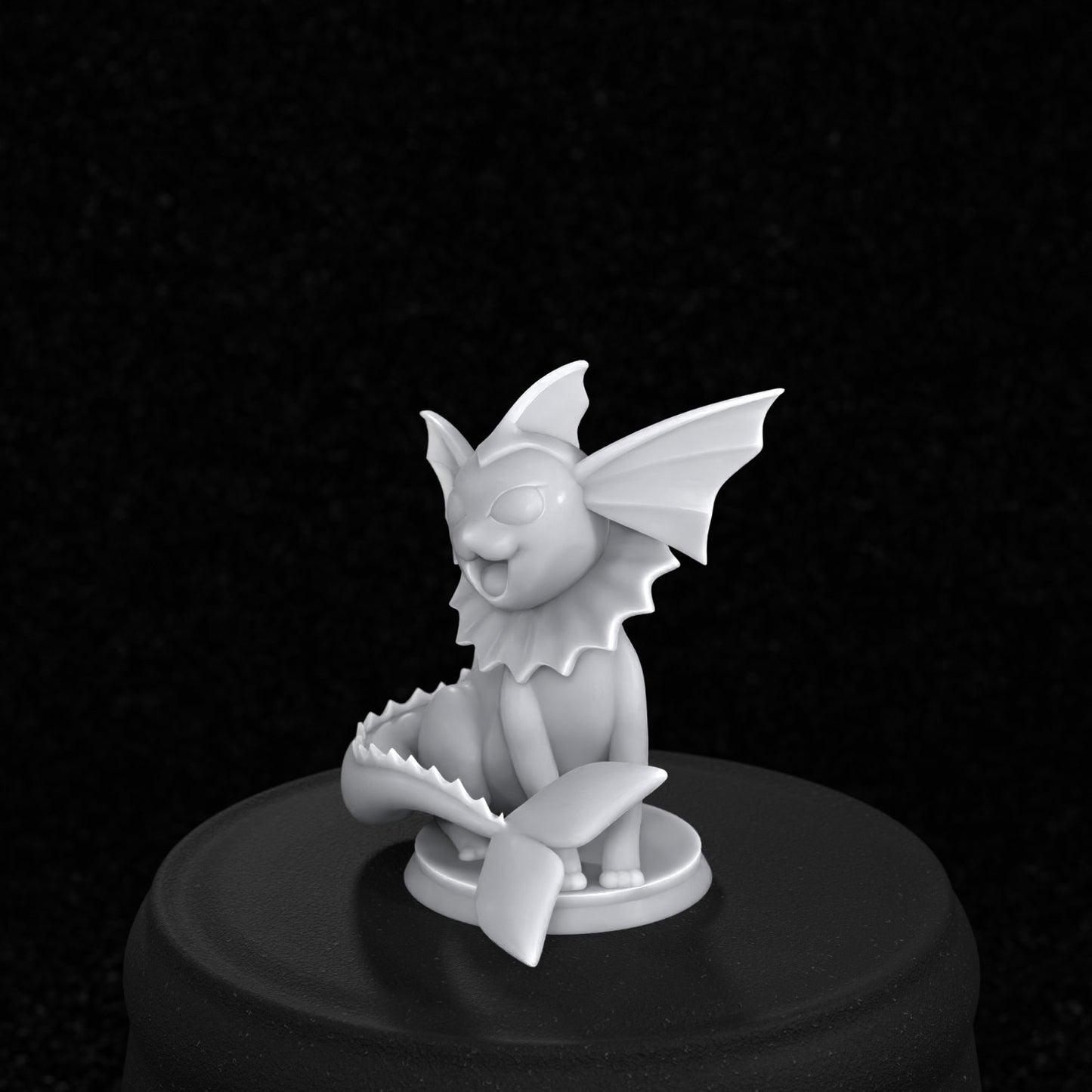 Vaporeon Inspired Figurine 35mm