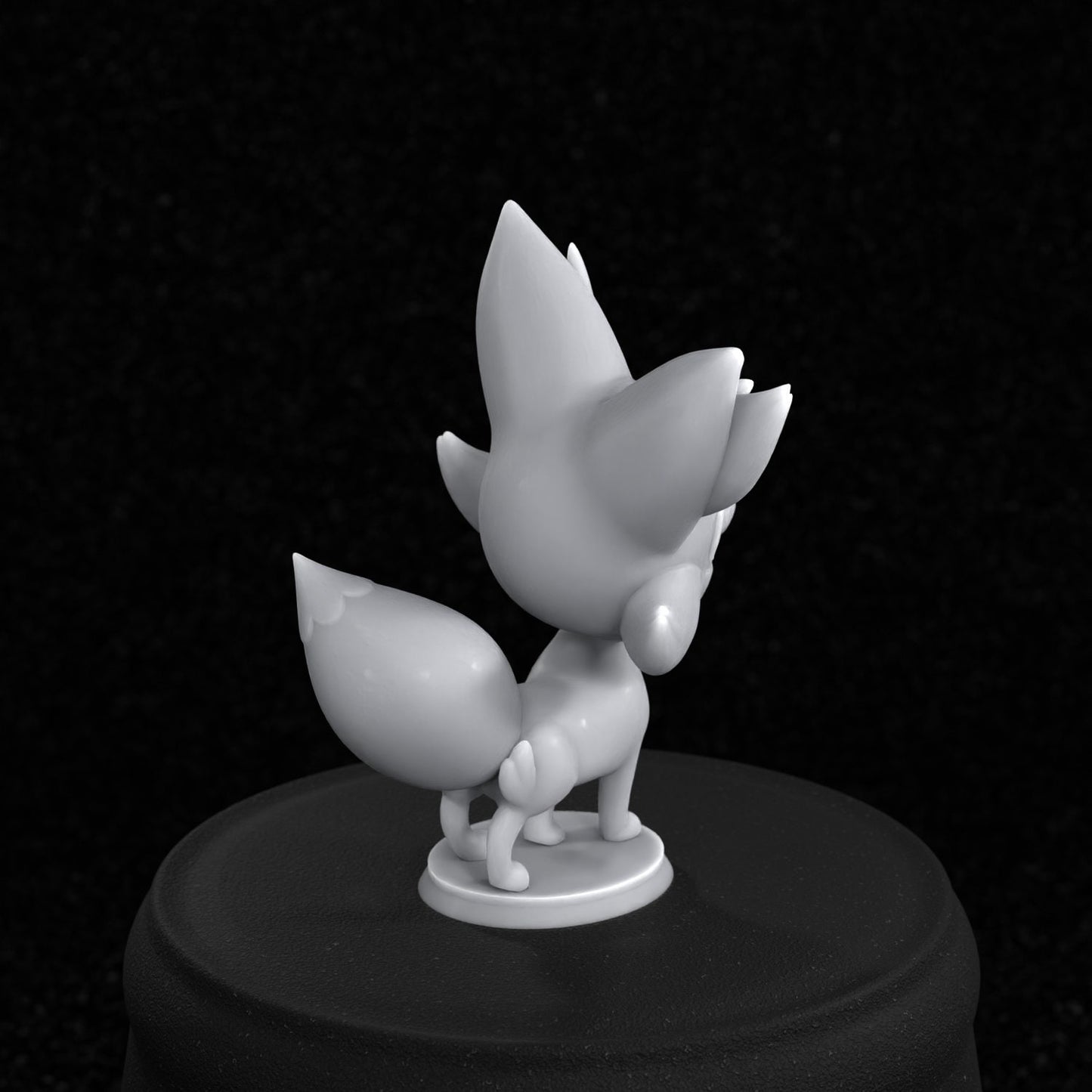 Fennekin Inspired Figurine 35mm