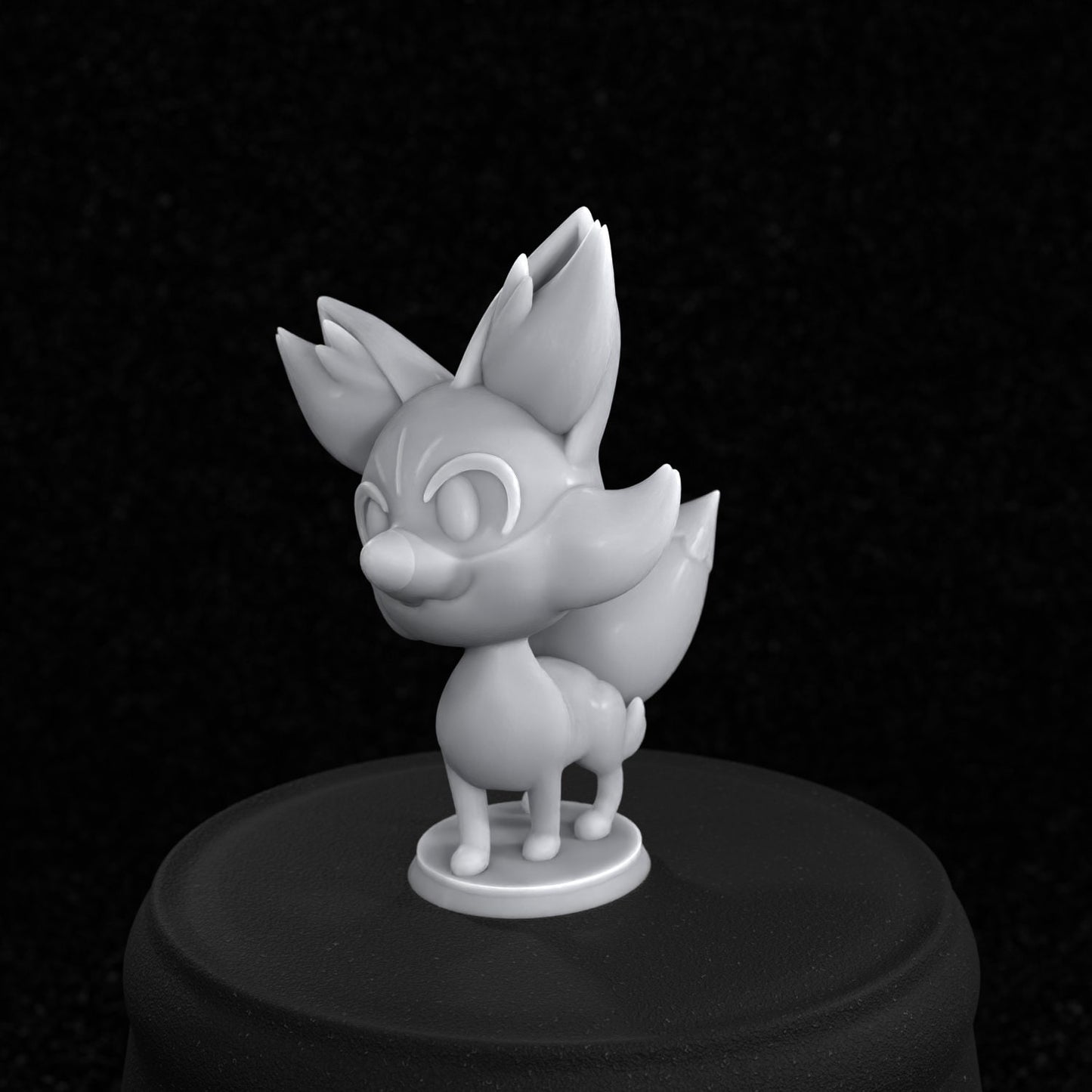 Fennekin Inspired Figurine 35mm