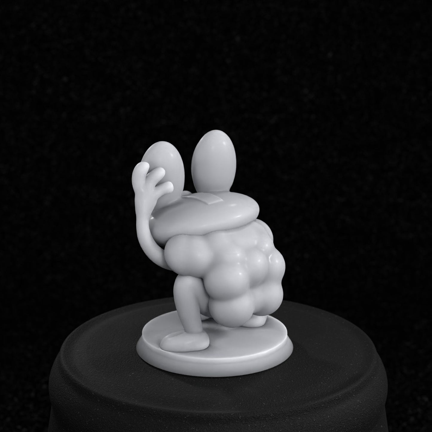 Froakie Inspired Figurine 30mm