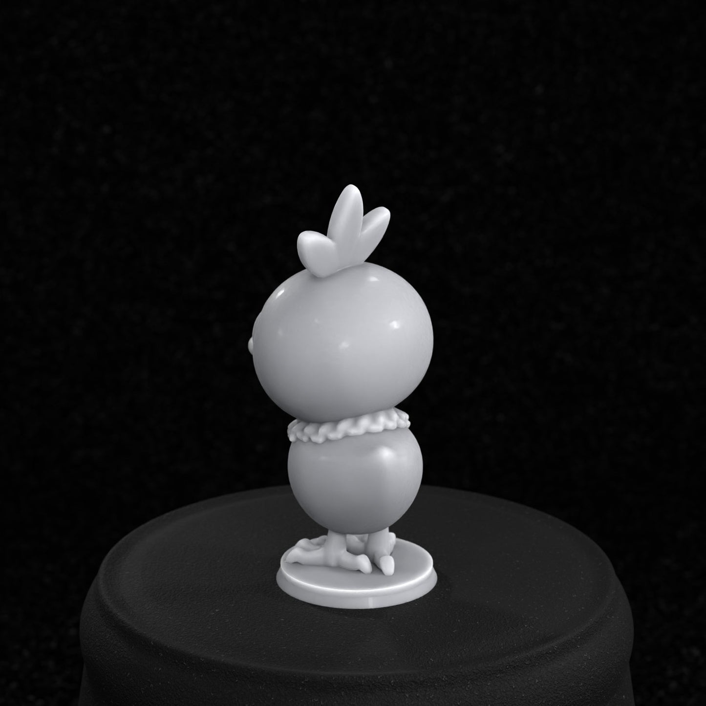 Torchic Inspired Figurine 30mm