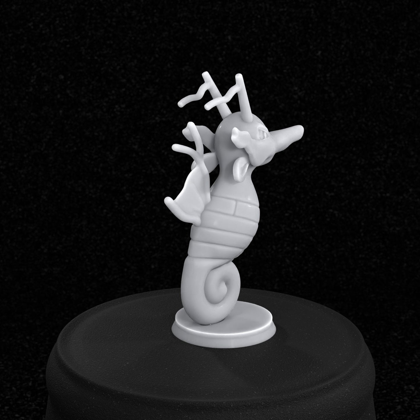 Kingdra Inspired figurine 35mm