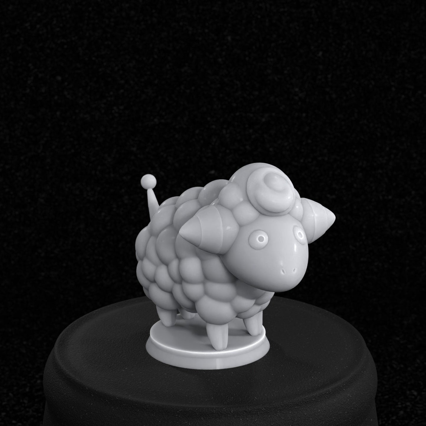 Mareep Inspired Figurine 30mm