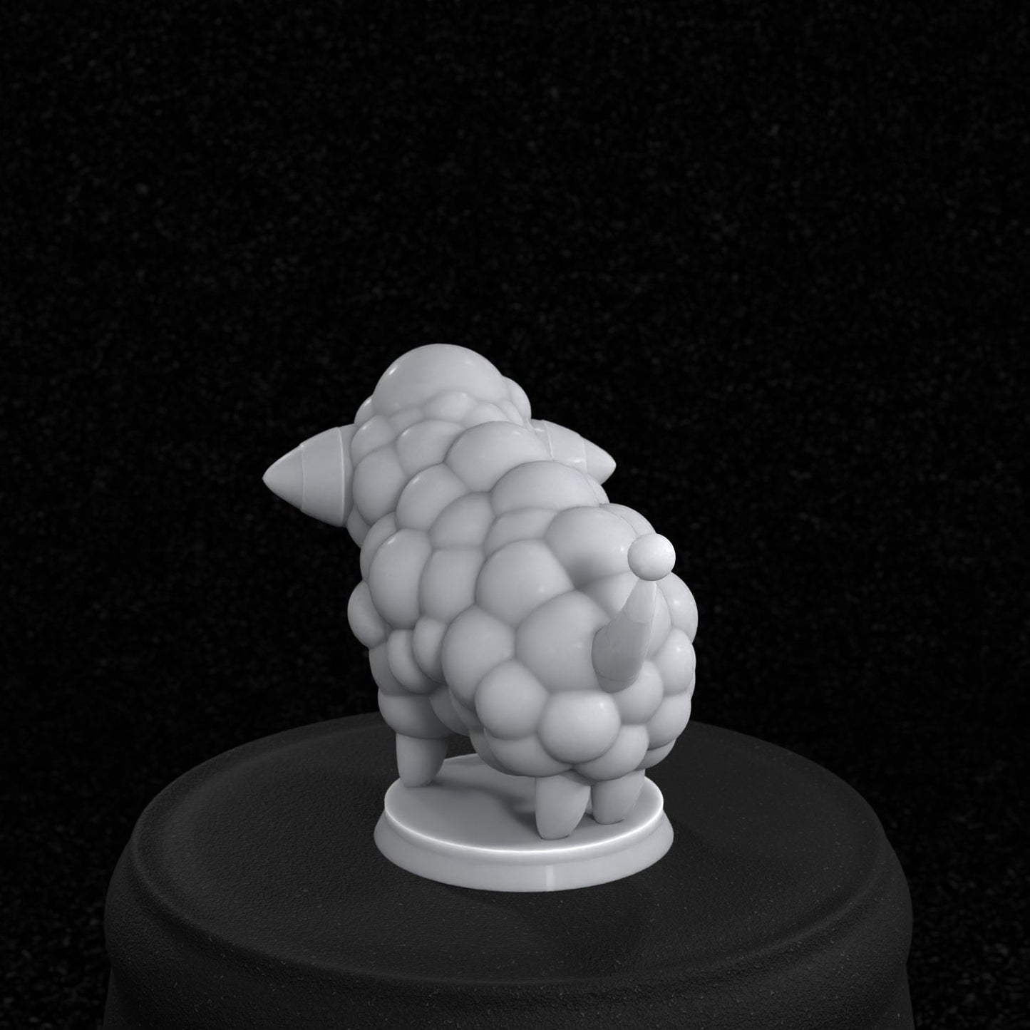 Mareep Inspired Figurine 30mm